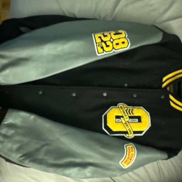 October very own leather varsity jacket xxl - Picture 1 of 7